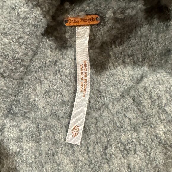 FREE PEOPLE Heather Grey JACI Sweater Dress New with Tags - Picture 7 of 8